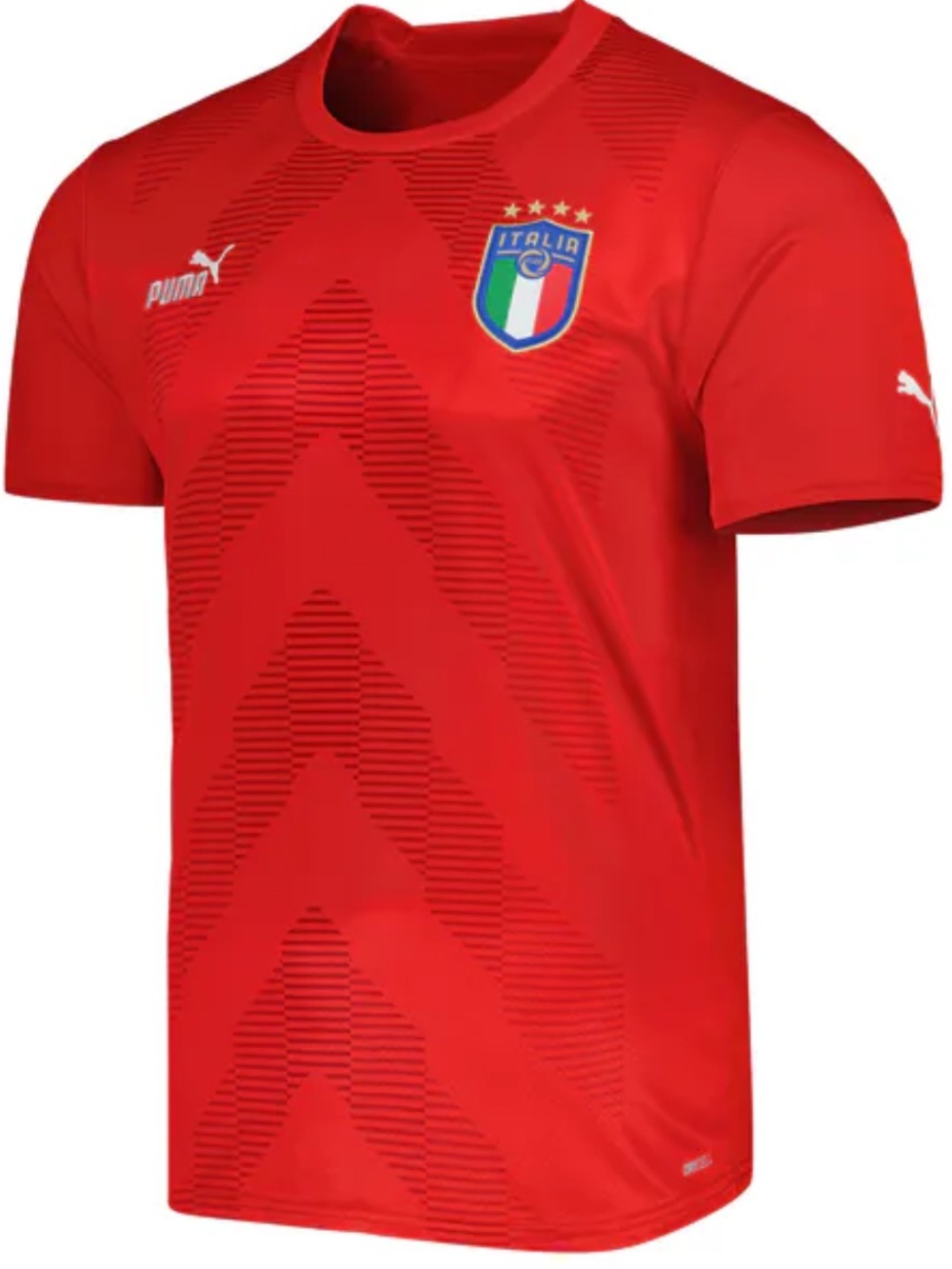 ITALY ITALIA Red Home Goalkeeper Football Shirt Jersey 2022/23 PUMA Mens Large